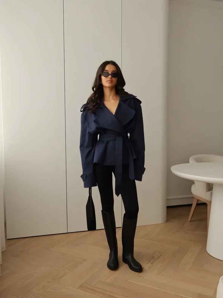 ANNA TRENCH CORTO