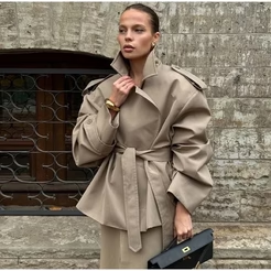 ANNA TRENCH CORTO